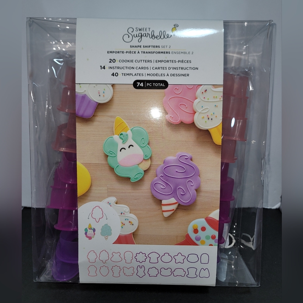 Unicorn Cookie Cutter Set - Purple